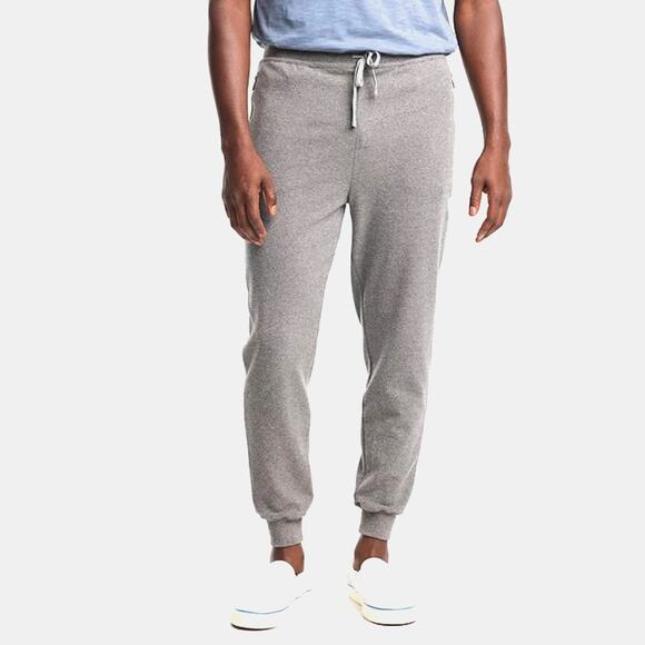 Southern Tide Backrush Heather Stretch Jogger Pants Mens Size XL Gray Pull On - Picture 1 of 4